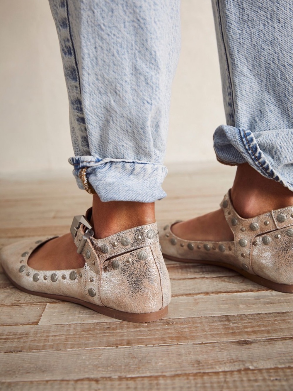 LIKE NEW✨ Free People Mystic Mary Jane Flats - Picture 7 of 7